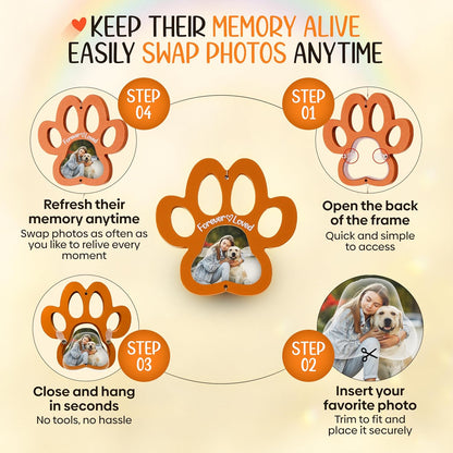 Personalized Pet Memorial Suncatcher