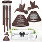 Captain Decor 32'' Hummingbird Brown Memorial Wind Chime