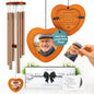 Captain Decor 32'' Golden and Brown Memorial Wind Chime