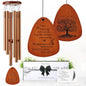 Captain Decor 32'' Teardrop Golden Memorial Wind Chime