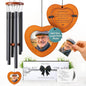 Captain Decor 32" Memorial Wind Chimes Black and Brown